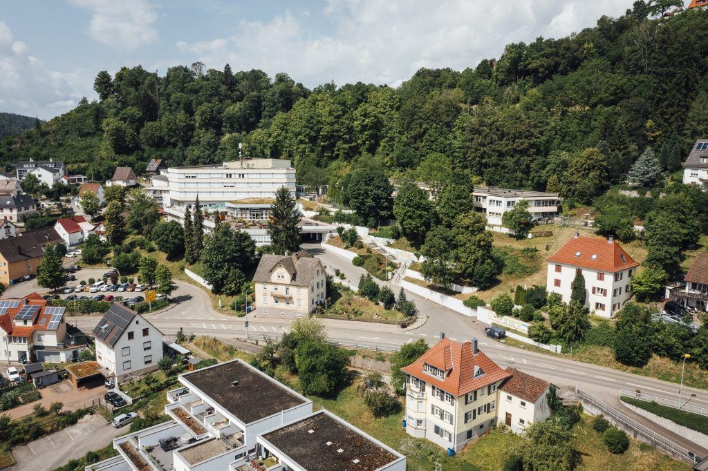 Luftaufnahme der Einrichtung Sulz am Neckar – Am Stockenberg 27